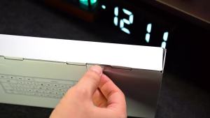 Có dây 61 Trò chơichính RGB Bàn phím phát sáng   Bàn phím máy tính nhỏ gọn di động cho văn phòng cảm giác cơ khí