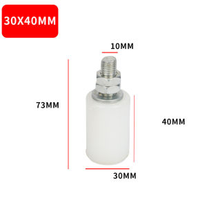 Sliding Gate Top Guide Nylon Rollers Heavy Duty Sliding Door Bearing Guide Wheel