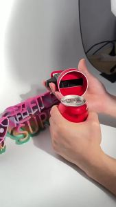 3D Printed Can Opener Creative easy-pull can opener Beer opener