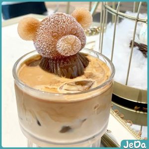 JeDa แม่พิมพ์น้ำแข็งรูปหมี แม่พิมพ์น้ำแข็งน่ารักตะมุมิ เด็กๆชอบ พร้อมจัดส่ง Ice Bear Mould