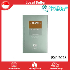 [SG Spot] Growell Scalp Lotion Minoxidil 5% 100ml(Exp 07/2028)