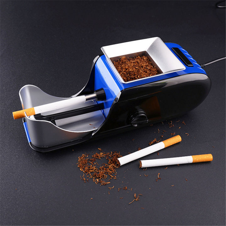 [lintingan tembakau] Ant Alat Linting Rokok Otomatis Electric Roller 8 mm - GR-12-002 - Blue kotak rokok linting rokok tembakau rokok cengkeh tembakau