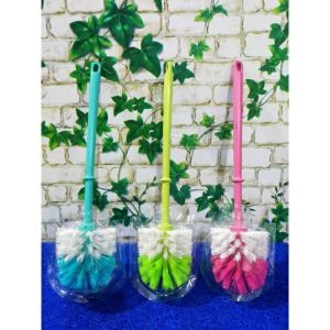 Sikat WC bulat gantung / sikat kamar mandi gagang plastik / Sikat toilet / Sikat kamar mandi