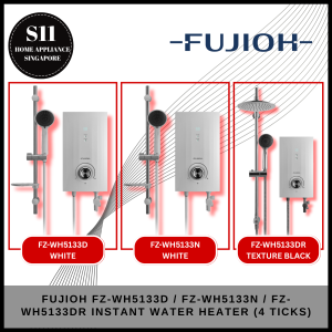 FUJIOH FZ-WH5133DR / FZ-WH5133D / FZ-WH5133N INSTANT WATER HEATER + 1 YEAR WARRANTY