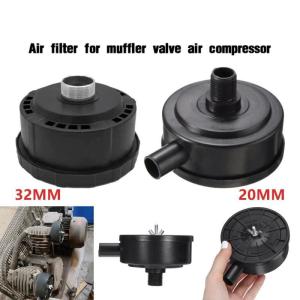 Air Compressor Muffler with 20mm External Thread Canister Filter for Noise Reduction and Air Inlet Protection Applications
