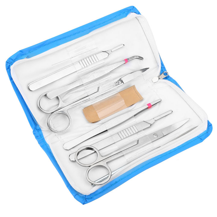 【Local delivery】hot sale 7pcs Stainless Steel Dissecting Dissection Kit ...