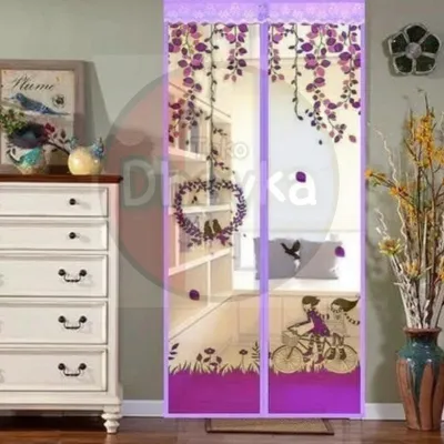 Tirai Magnet BaiChuan Motif Love Bird Kasa Anti Nyamuk