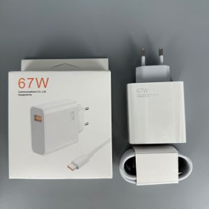 Suitable for Xiaomi 67W European standard charger for mobile phones UK standard 120W Fast Charging Head USB Original charger set