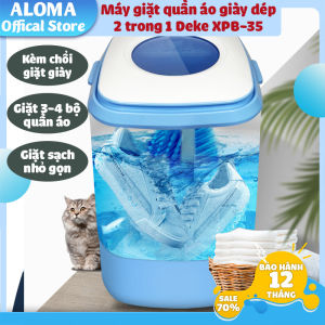 Máy giặt mini ALOMA nhỏ gọn tiết kiệm điện nước giá thành cho người ở trọ gia đình ít người - Máy giặt mini tự động hoàn toàn và bán tự động giặt riêng đồ trắng đồ lót đồ cho bé