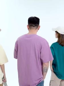 纯棉t恤定制广告衫短袖工作服定做diy圆领班服订做儿童文化衫logo