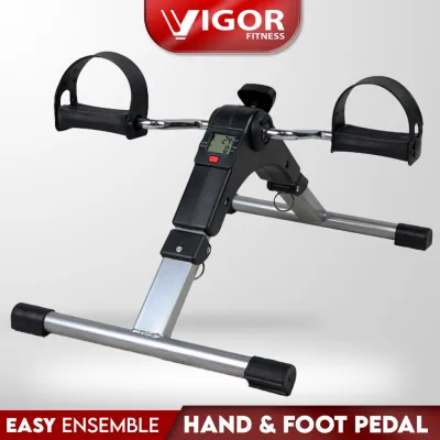 Vigor Fitness Hand And Foot Pedal Exercise Bike With Display Meter
