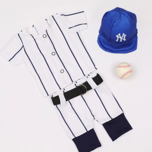 Newborn Costume for Photography Baby Baseball Hat Infant Photo Clothes Gender Neutral Outfit Infant Shower Gift