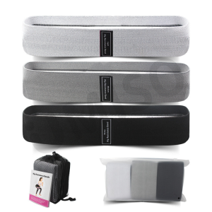 UMISO 3 PCS/Set Yoga Belt Hip Leg Hand Full Body Training Tension Belt Anti Slip Fitness Squat Elastic Stretch Resistance Band