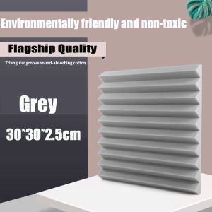 12 Pcs Acoustic Panels Soundproofing Foam Acoustic Tiles Studio Foam Sound Wedge