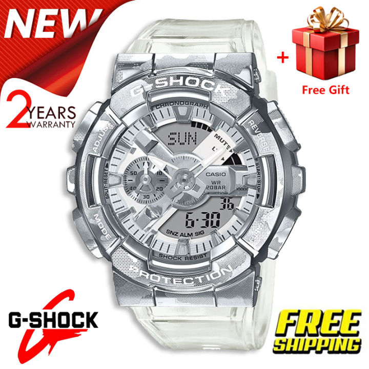 Ready Stock Free Shipping) jam tangan lelaki G Shock Watch GM110