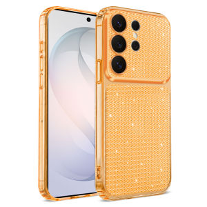 New Luxury Popular Glitter Bling Transparent Case For Samsung Galaxy S26 S25 S24 S23 Plus S22 S21 S20 Ultra FE 5G Phone Shell Shockproof TPU Cover