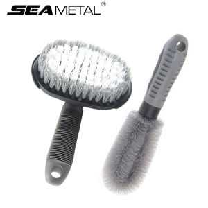 Lốp Rim Cleaner Dịch Vụ Chăm Sóc Xe Ô Tô Bàn Chải Xe Duster Ướt Và Khô Hai Công Dụng Cho Bánh Xe Ô Tô