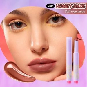 DAZZLE ME COLOR CHROME MELT TO DEW LIP CLICK WATER GLOSSY SERUM LIPSTICK MOISTURIZING LIP GLOSS PELEMBAB BIBIR KOSMETIK MAKEUP WAJAH
