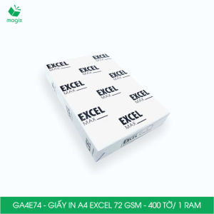 Combo 2 ram Giấy in đơn hàng A4 Excel 72 gsm - Giấy photo A4 giấy in văn phòng