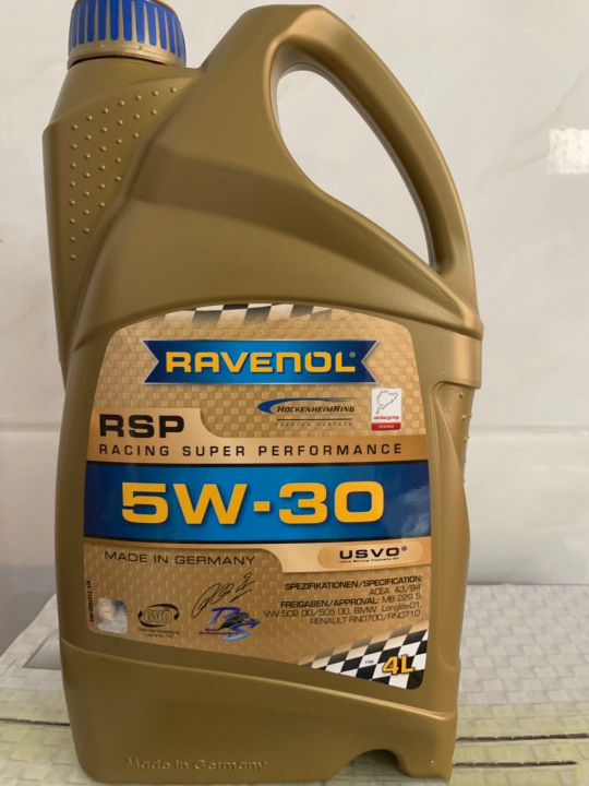 German Ravenol Lavinaud/Lafeng Racing Track RSP 5W-30 4+5 Class All ...