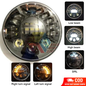 Lampu Daymaker Bulat 7 Inch Original 19 LED Predator