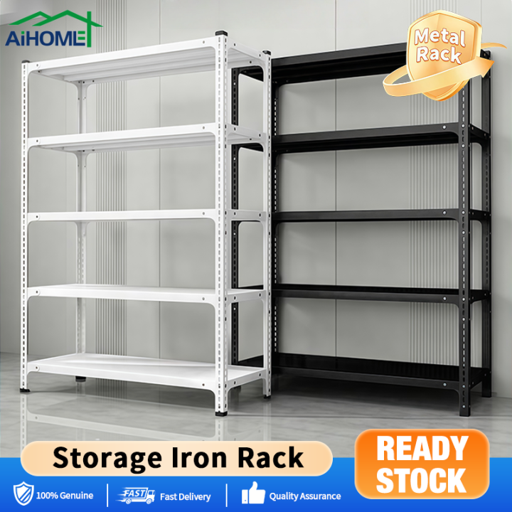 AIHOME Rack Organizer Shelf Layer 3/4/5-Layer Steel Storage Rack Multi ...