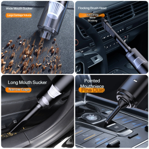 xe hơi lau dọn trong xe trang chủ lực hút mạnh mini đầu hút dài không dây sử dụng cá nhân của chủ xe