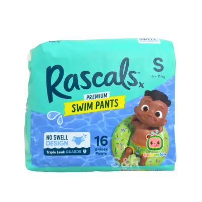Rascals Premium Swim Pants Small 16 Pieces