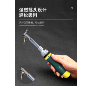 SATA 09350 19-in-1 Ratchet Screwdriver Hand Tool Multi-Tool Screwdriver Kits