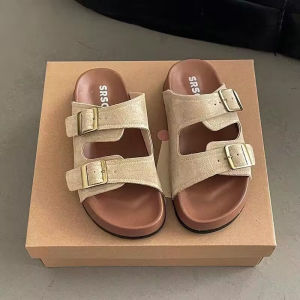[Free Shipping] WomenS Summer Outdoor Sandals 2025 New Style Thick-Soled One-Strap Design Beach Sandals