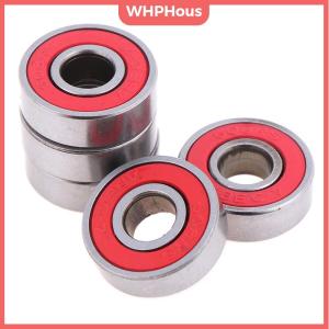 WHPHous 5Pcs Red ABEC-7 608RS Skateboard Roller Sealed Ball Bearings 8x22x7mm