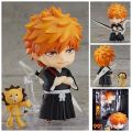 1PC Anime Bleach Kurosaki Ichigo Q Version Nendoroid No.991 Action Figure GSC PVC Model Figure Doll Toys Collectile Birthday Gifts for Children with box 10cm. 