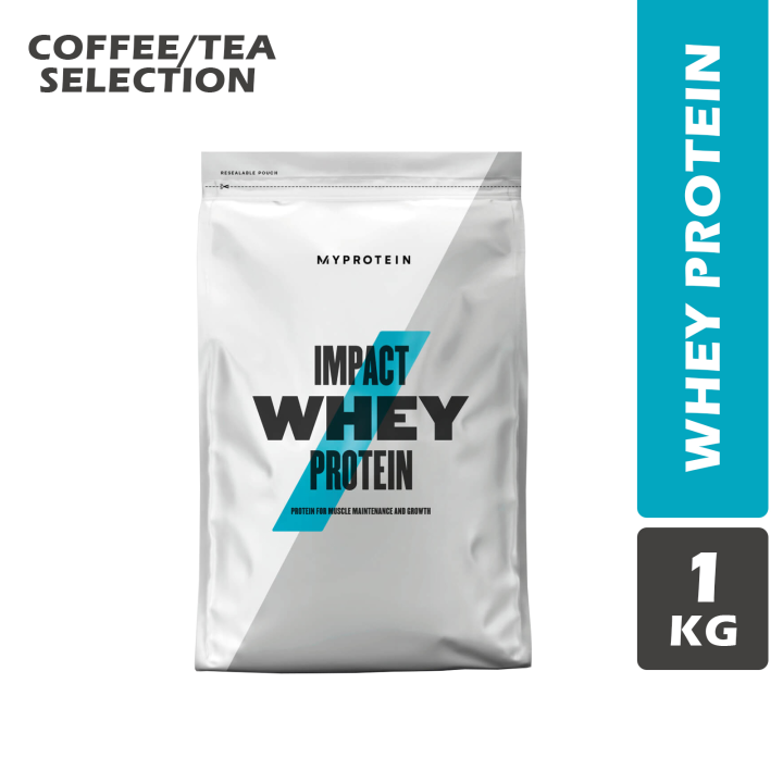 MyProtein Impact Whey Coffee and Tea Selection 1kg (Limited Edition