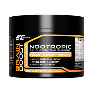 EC Sports Neuro+ Brain Boost - Nootropics Brain Health Supplement – Improve Memory Focus & Cognitive Function - Tropical Blast & Caramel Mocha Latte