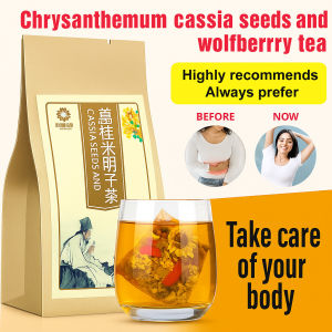 Chrysanthemum Cassia Goji Tea/Health Care Herbal Tea/Eye Care & Anti Fatigue/Daily Drinking & Night Shift/Adults & Night Owls