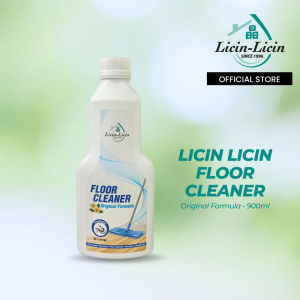 Licin Licin Floor Cleaner 7-in-1 900ML Floor Protection Anti Bacterial Tough Stain Remover Non Toxic Anti Repellent Tea Tree Serai Wangi Aromatic Lavender