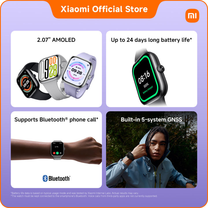 REDMI%20Watch%205%20%7C%20''2.07''%20ultra-thin%20bezel%20AMOLED%20display,%20Up%20to%2024%20days%20long%20battery%20life,%20Supports%20Bluetooth%20phone%20call,%20Built-in%205-system%20GNSS,%20Local%20warranty%20-%20Image%208