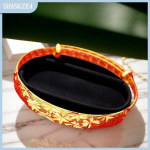 【SHANGZE4】 925 Sterling Bạc Bangle Vòng Đeo Tay Cho Phụ Nữ Mới Đồ Trang Sức Mỹ Tốt Sao Retro Vòng Đeo Tay Đẹp Soliding Bangles Quà Tặng