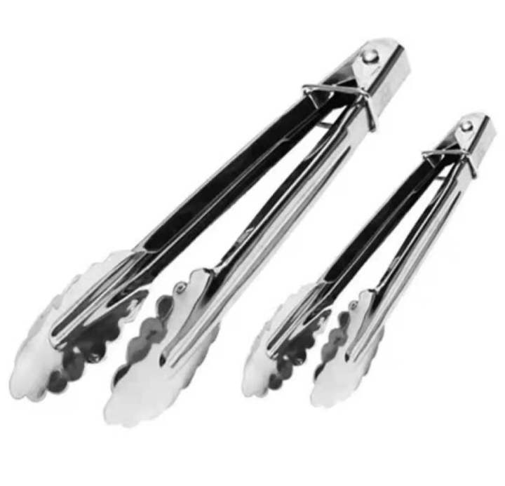 Stainless Food Tong 14-12 inches 2pcs set