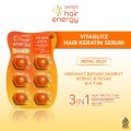 MAKARIZO HAIR ENERGY VITAGLITZ HAIR SERUM 6 X 1 ML / 20 X 1 ML | treatmen rambut. 