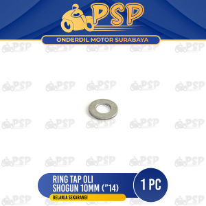Ring Tap Oli Shogun "14 (Harga Per 1 PCS) - Ring Reng Plat Baut Tap Oli Oil Bawah Baut 14 Kunci