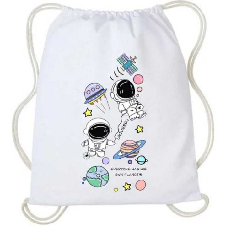 TAS SERUT DRAWING BAG KARAKTER LUCU Lazada Indonesia