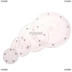 [COD] FUSHI0 Bàn xoay Acrylic trong suốt 360 xoay hiển thị đứng Vòng cơ sở lười biếng đồ trang sức trang trí nội thất xoay tấm đồ nội thất phần cứng