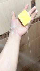 สบู่สูตรลับ สูบ่สมุนไพรธรรมชาติ ออแกนิค หัวเชื้อสบู่AHA ขาวสปีดx10