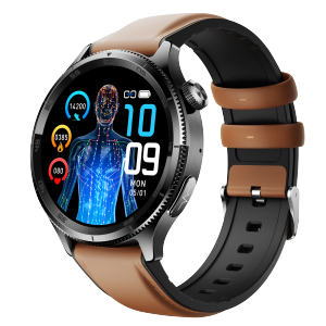 Aolon ECG PULSE Smart watch for men Blood Pressure Temperature Blood Glucose Fitness Smartwatch for women