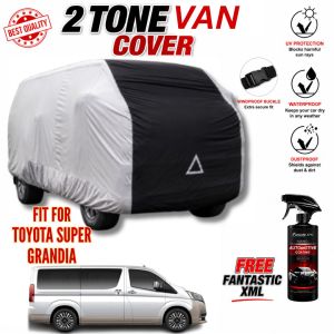 2Tone Heavy Duty Van Cover for Super Grandia Waterproof UV Protection Outdoor Cover Windproof Buckle with FANTASTIC XML