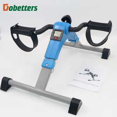 【Stock in SG】Folding Pedal Exerciser Resistance Adjustable Counting Step Machine Leg Pedal Pedal Exercise Bike Fitness Equipment Leg Integrated Trainer Pedal Exercise Cycle
