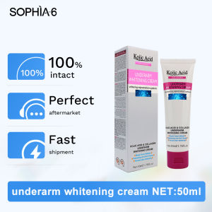 [SG INSTOCK] Kojic Acid Whitening Underarm Cream White Armpit Cream Dark inner thighs cream 50g Lotion Whitening Quickly whiten and moisturize skin eliminate dark spots on private underarms elbows and knees