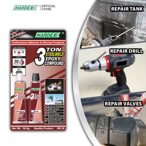 กาวอีพ๊อกซี่ 3 ตัน HARDEX