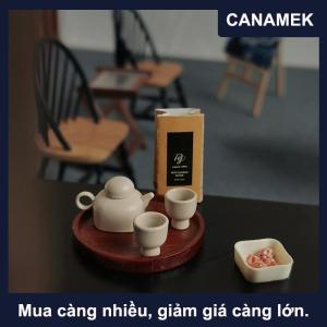 【CANAMEK】 1 12 Dollhouse mô phỏng ấm trà ấm trà Kit Dollhouse thu nhỏ nhà bếp trang trí đồ chơi búp bê nhà vi cảnh đạo cụ ảnh